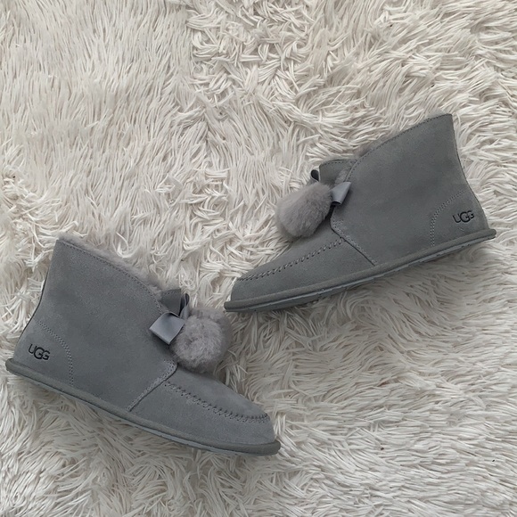 UGG Kallen genuine shearling line bootie slipper - Picture 4 of 15